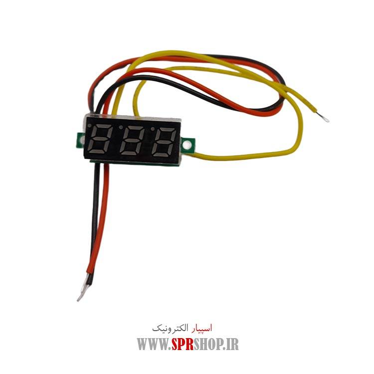 MODULE VOLTMETER DC 0.28" RED 0-100V 3-WIRE HW-737 MODULE VOLTMETER DC 0.28" RED 0-100V 3-WIRE HW-737 - Image 1