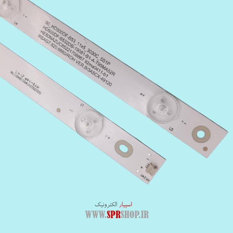 HISENS 50 K220-D36P 115LED 3V 493MM LED BAR HISENSE 50" K220-D36P 11*5LED 3V 493MM - Image 1