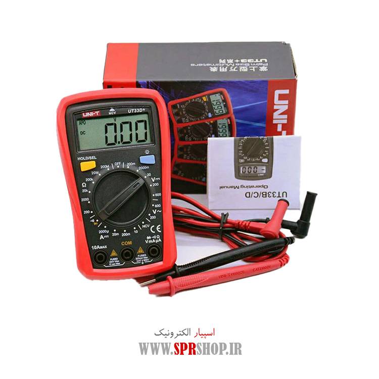 MULTIMETER DIGITAL UNI-T UT33D PLUS MULTIMETER DIGITAL UNI-T UT33D PLUS - Image 1