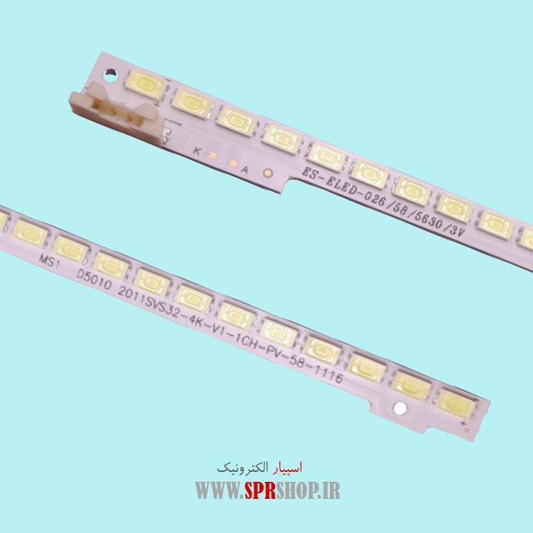 SAMSUNG 32 D4 158LED 3V 393MM LED BAR SAMSUNG 32" D4 1*58LED 3V 393MM - Image 1
