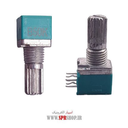 VOLUME AMPLIFIRE 50K 6PIN GREEN