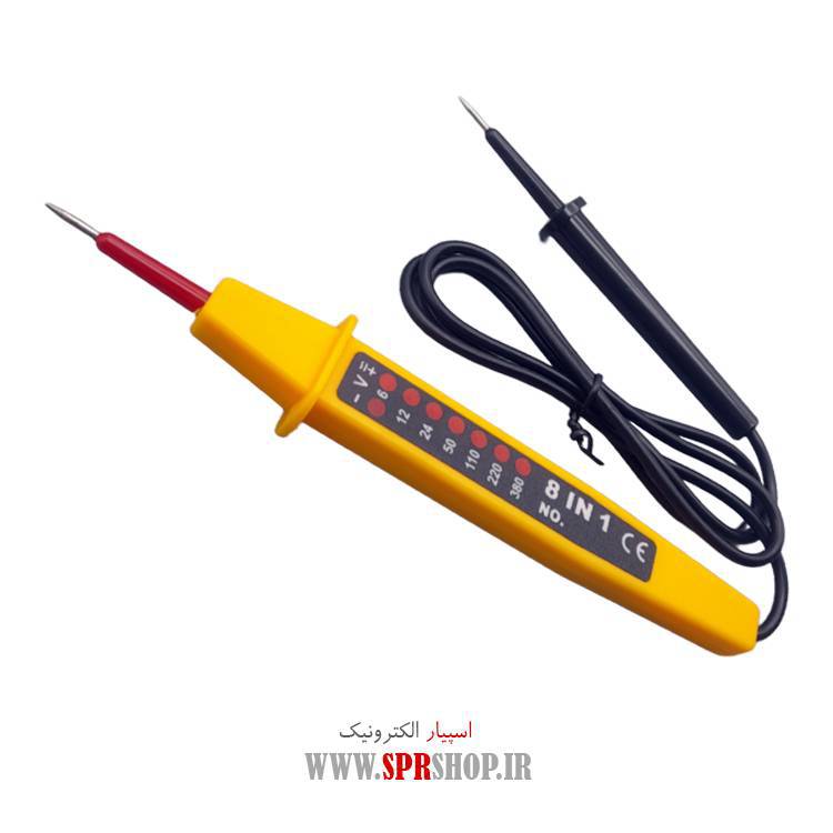 VOLTAGE TESTER 8IN1 6-380V (2)(min) VOLTAGE TESTER 8IN1 6-380V - Image 1