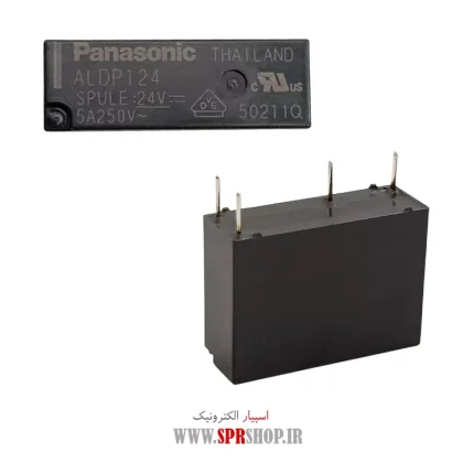 RELAY ALDP124 PANASONIC 24V 5A 4PIN