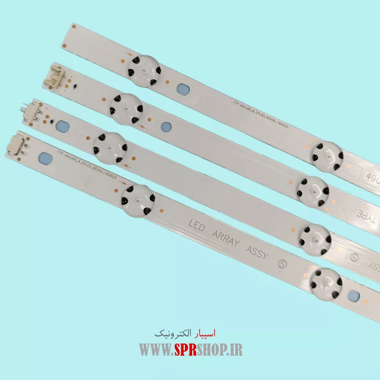 LED BAR LG 49 UJ670 39LED(4+5) 3V 990MM LED BAR LG 49" UJ670 3*9LED(4+5) 3V 990MM - Image 1