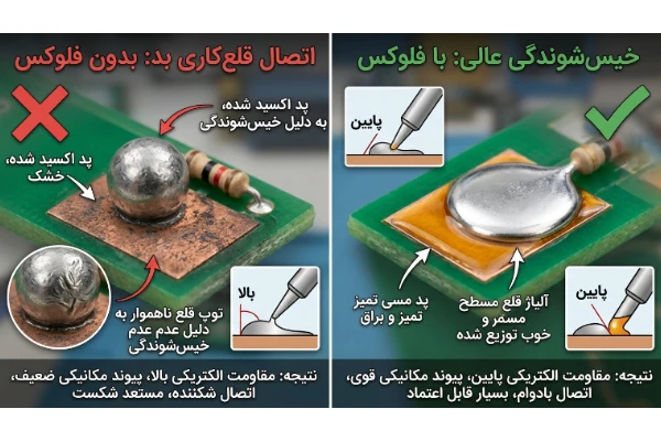 انواع مایع فلاکس